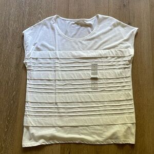 NWT Liz Claiborne white t-shirt, XL